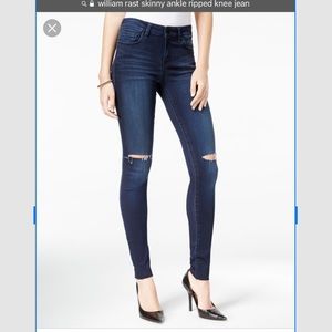William Rast skinny ankle jeans good condition